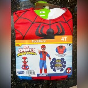 Spidey Toddler Costume 4t